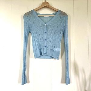 Blue Cardigan